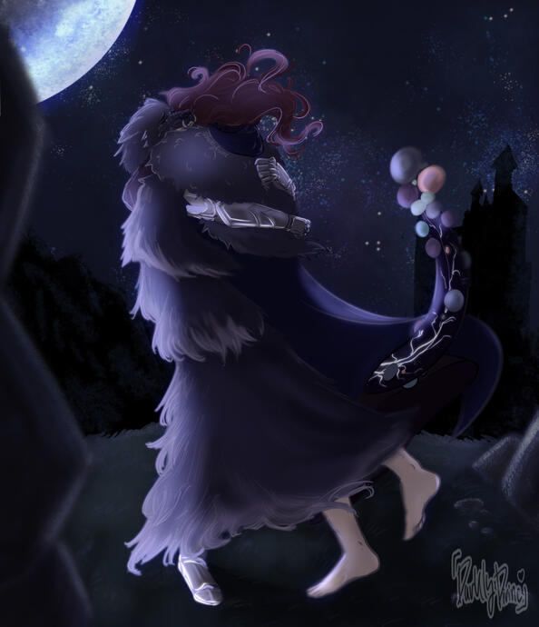 Grasen - My OC inspired by Elden Ring. Blaidd the Halfwolf - From Elden Ring